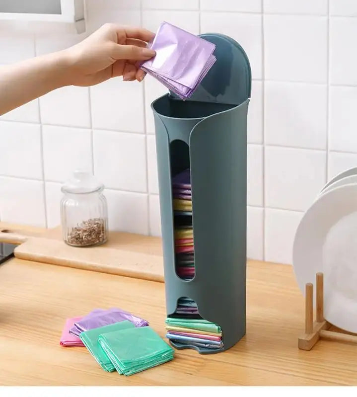 Plastic Bag and Kitchen Towels Dispenser