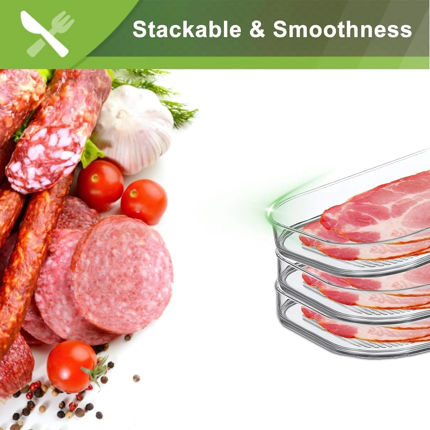 Stackable Meat Container