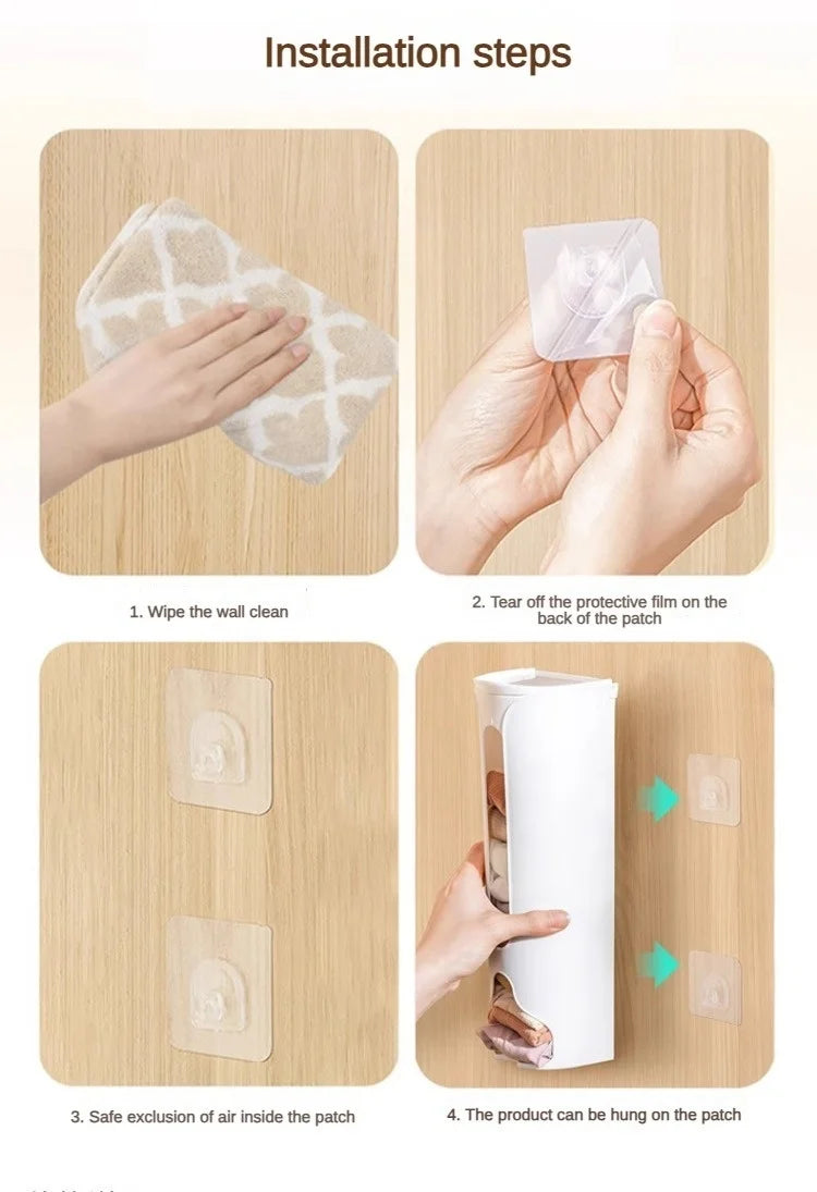 Plastic Bag and Kitchen Towels Dispenser