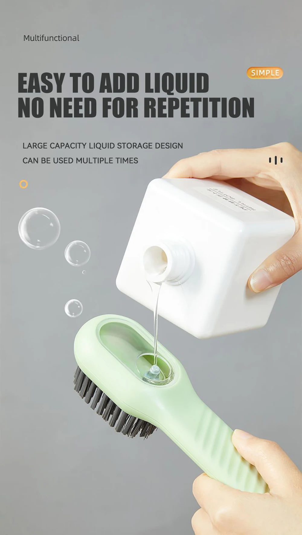 Multifunctional Cleaning Brush